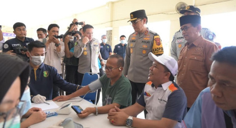 Kapolda Jambi Ingatkan Pengemudi dan Armada dalam Kondisi Fit